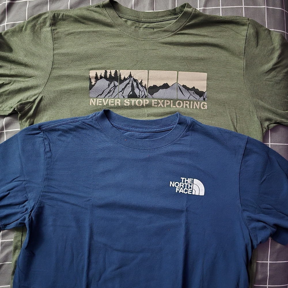 The north face t's